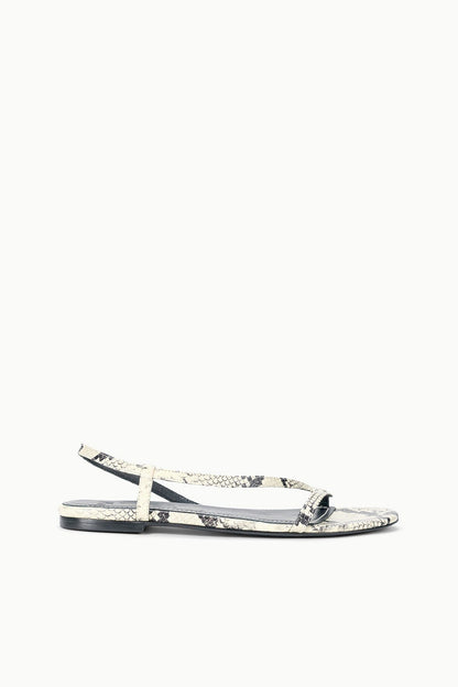 Louden Sandal White Snake | STAUD Best Price