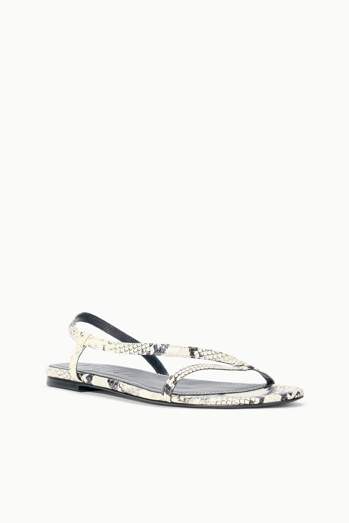 Louden Sandal White Snake | STAUD Best Price