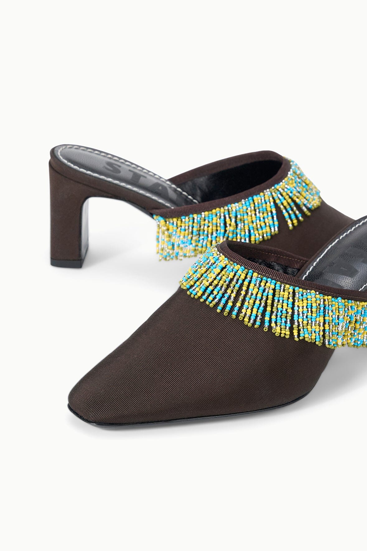 Joanna Kitten Heel Mule Espresso | STAUD Hot Sale