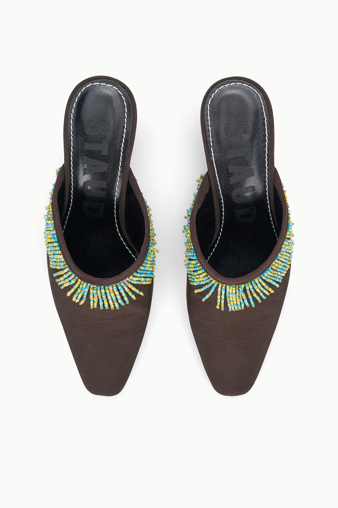 Joanna Kitten Heel Mule Espresso | STAUD Hot Sale
