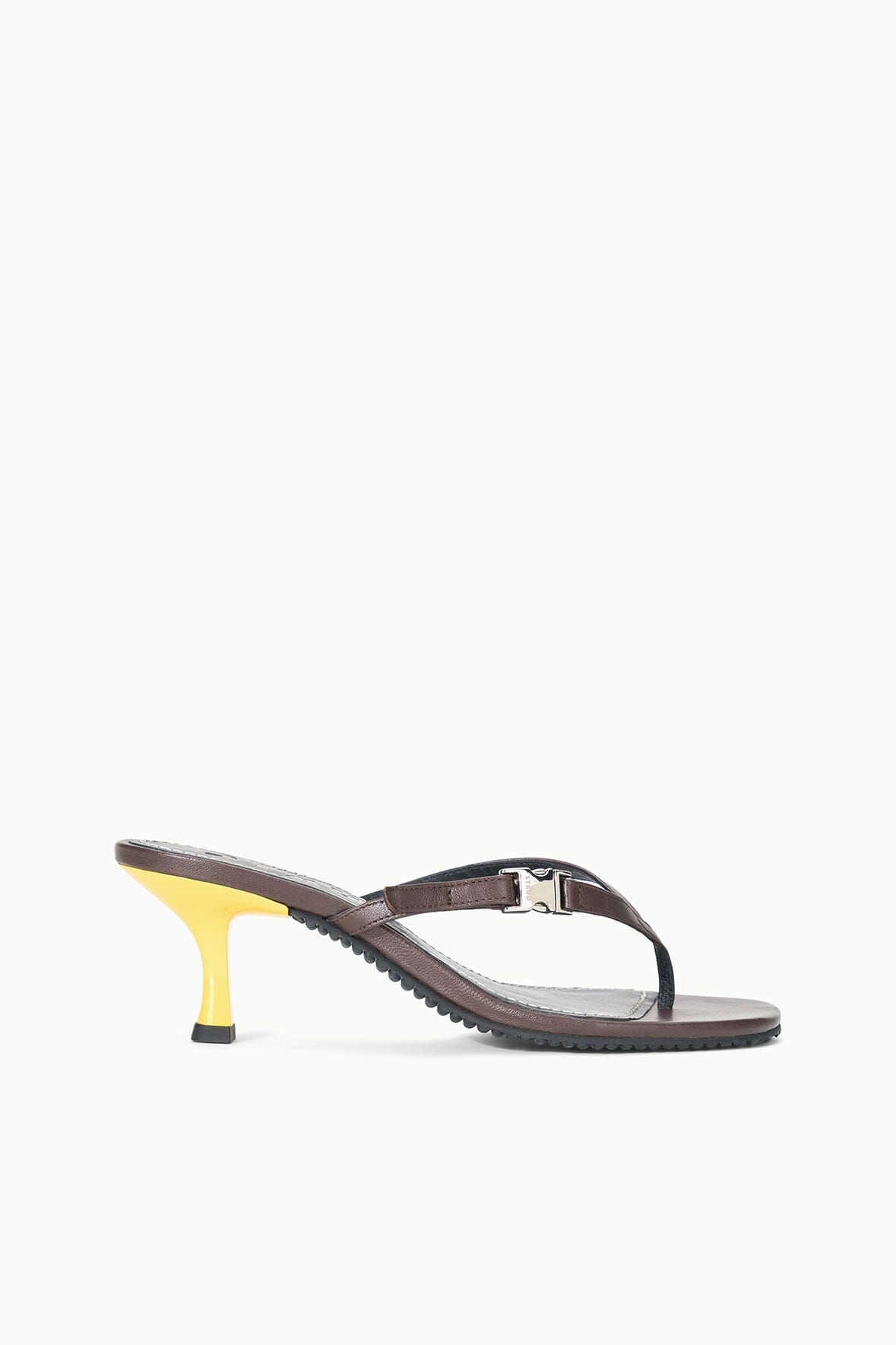 Flynn Kitten Heel Espresso Lemon | STAUD Featured