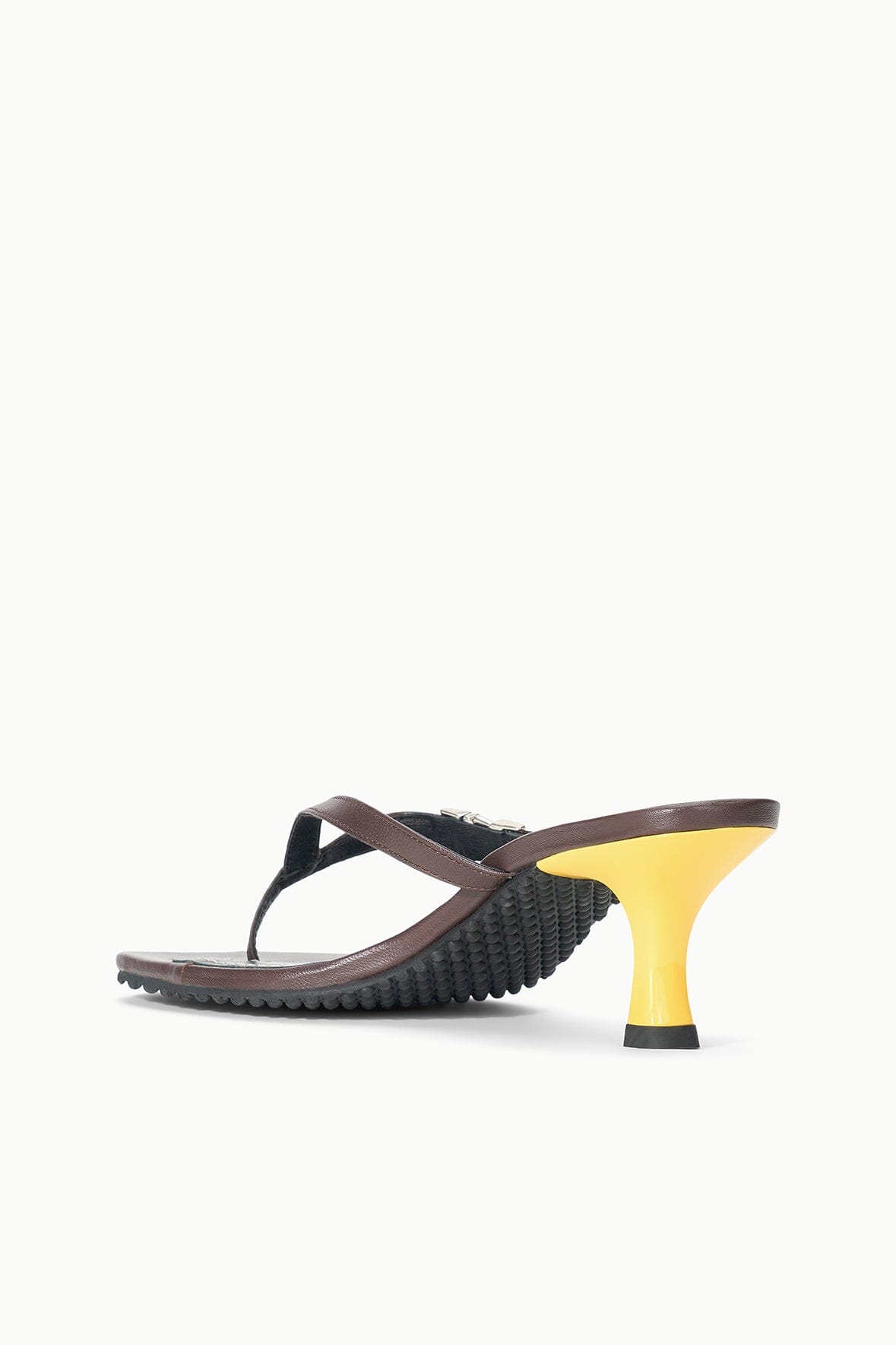 Flynn Kitten Heel Espresso Lemon | STAUD Featured