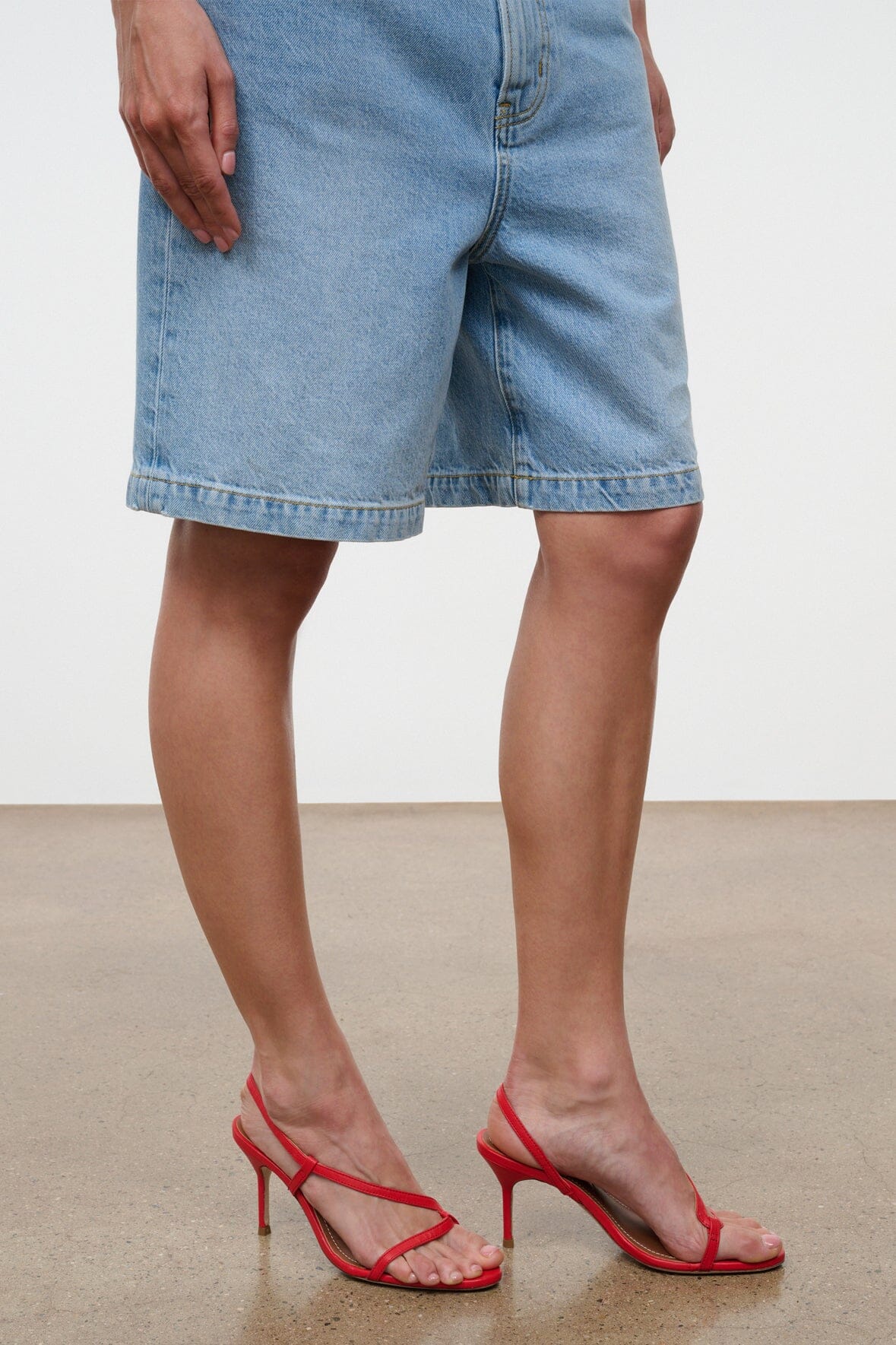 Louden Heel Red Rose | STAUD Essential