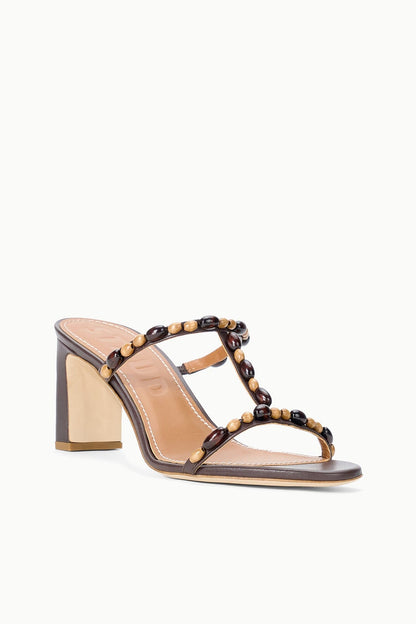 Talita Heel Wood Beads | STAUD Featured