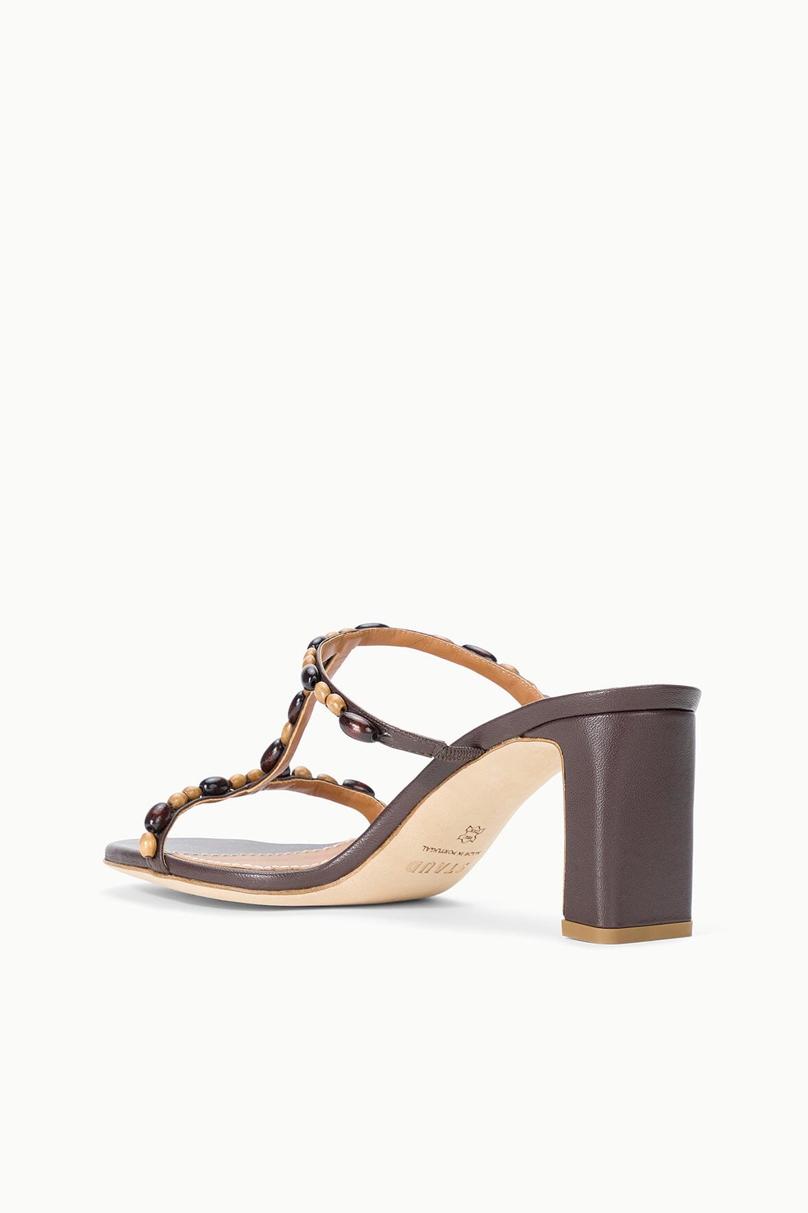 Talita Heel Wood Beads | STAUD Featured