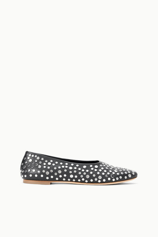 Alba Ballet Flat Rivets | STAUD Best Seller