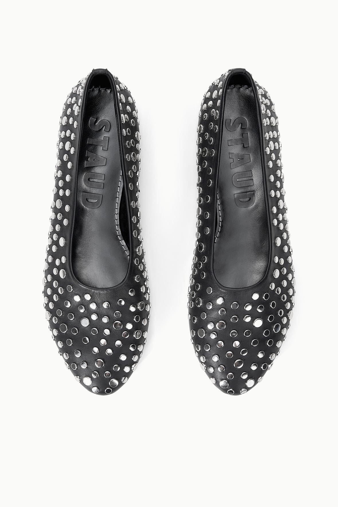 Alba Ballet Flat Rivets | STAUD Best Seller