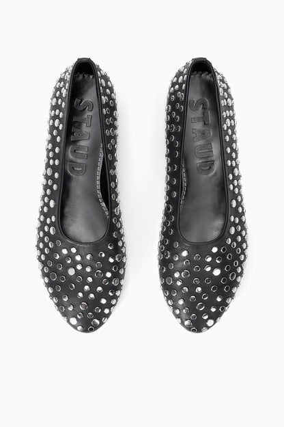 Alba Ballet Flat Rivets | STAUD Best Seller