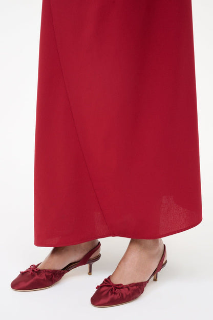 Alba Ballet Slingback Oxblood | STAUD Exclusive