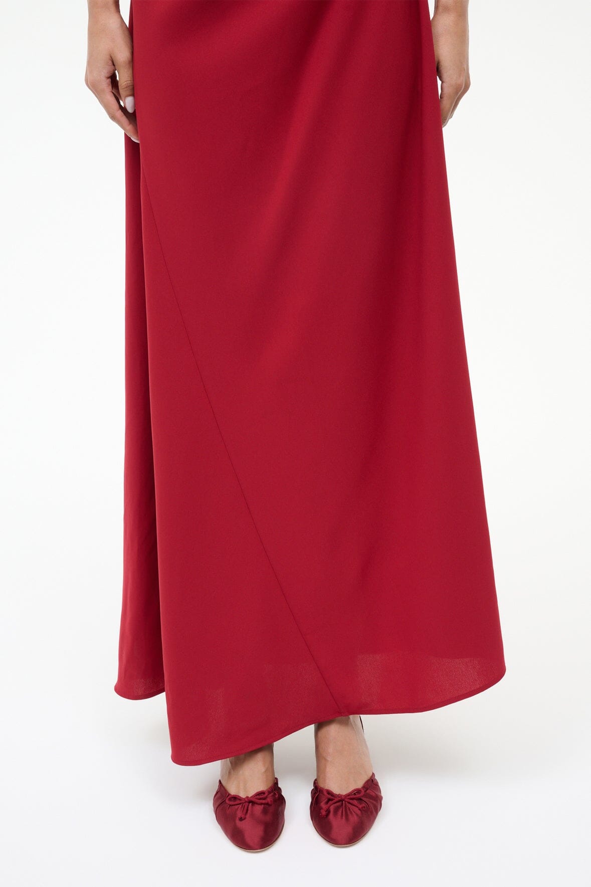 Alba Ballet Slingback Oxblood | STAUD Exclusive