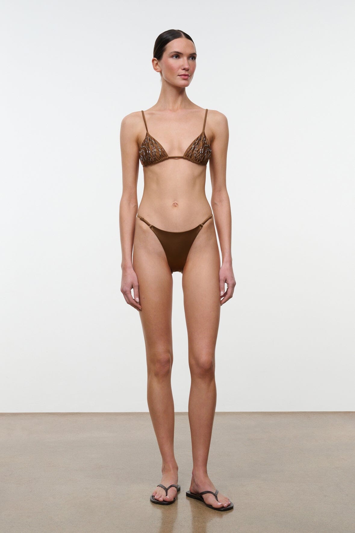 Alexis Bikini Top Bronze | STAUD Best Seller
