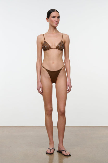 Alexis Bikini Top Bronze | STAUD Best Seller
