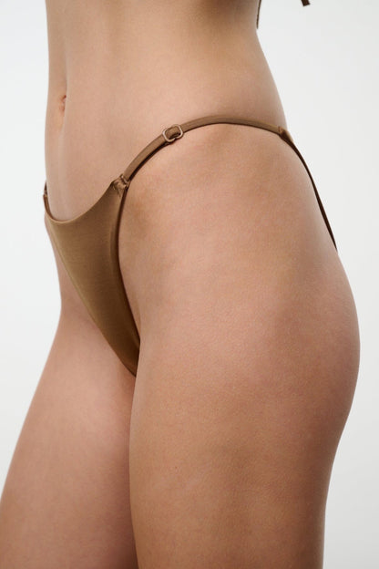 Sisley String Bikini Bottom Bronze | STAUD Top Pick