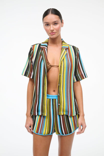 Gabi Shirt Skate Stripe | STAUD Great Value
