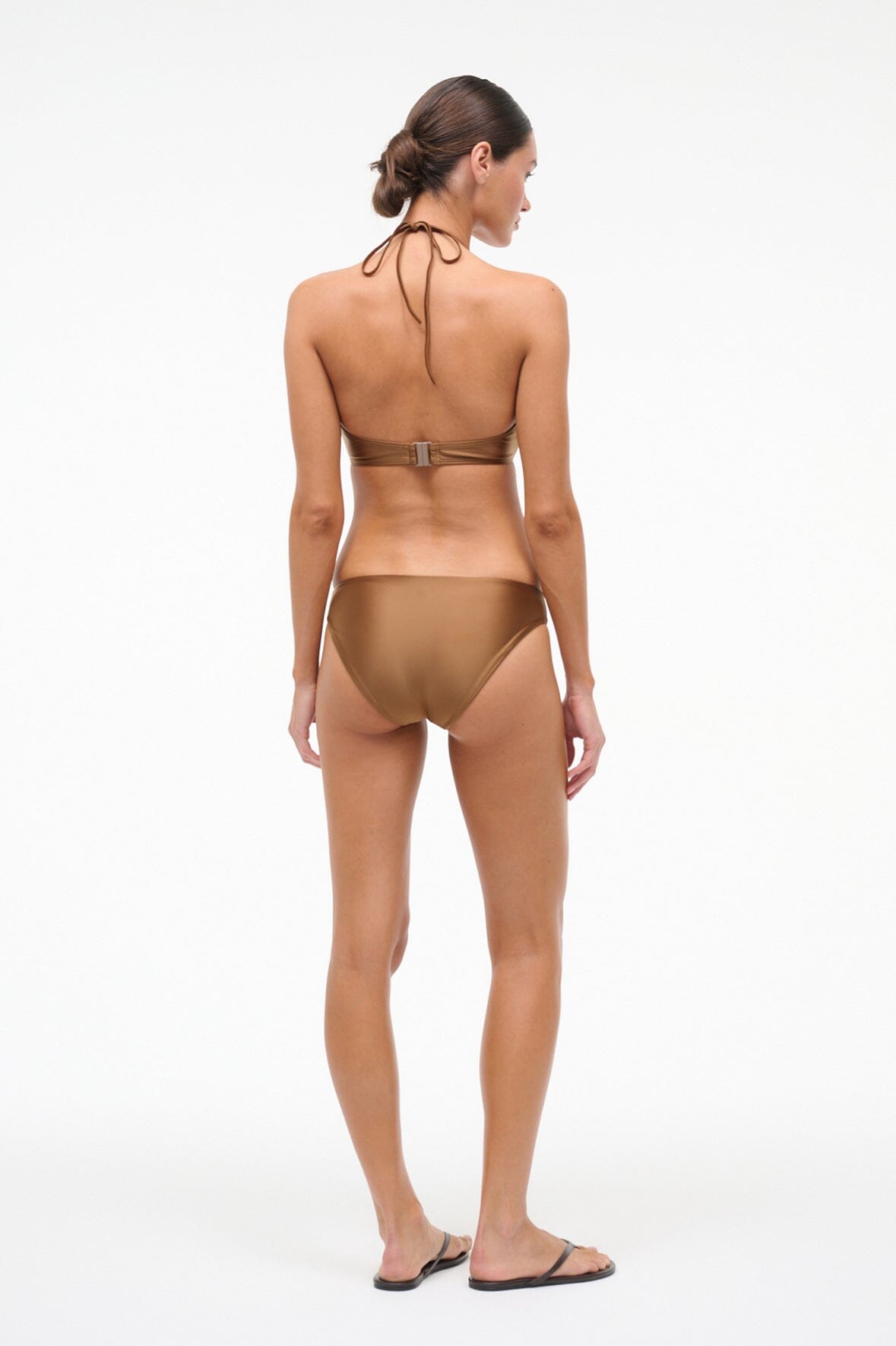 Gemma Bikini Bottom Bronze | STAUD Recommended
