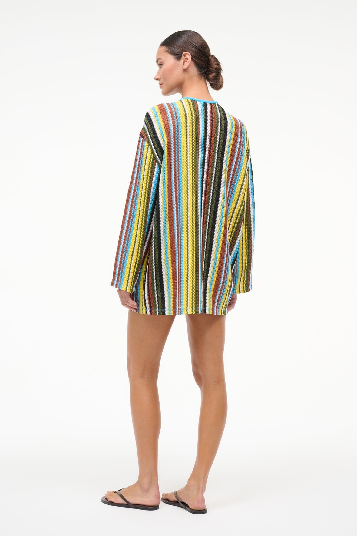 Catalina Dress Skate Stripe | STAUD Signature