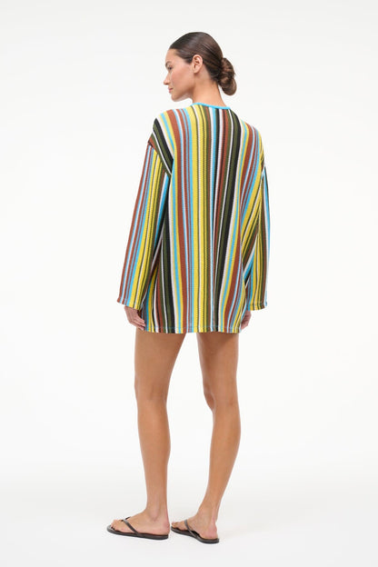 Catalina Dress Skate Stripe | STAUD Signature