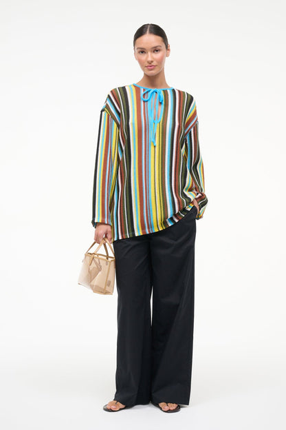 Catalina Dress Skate Stripe | STAUD Signature