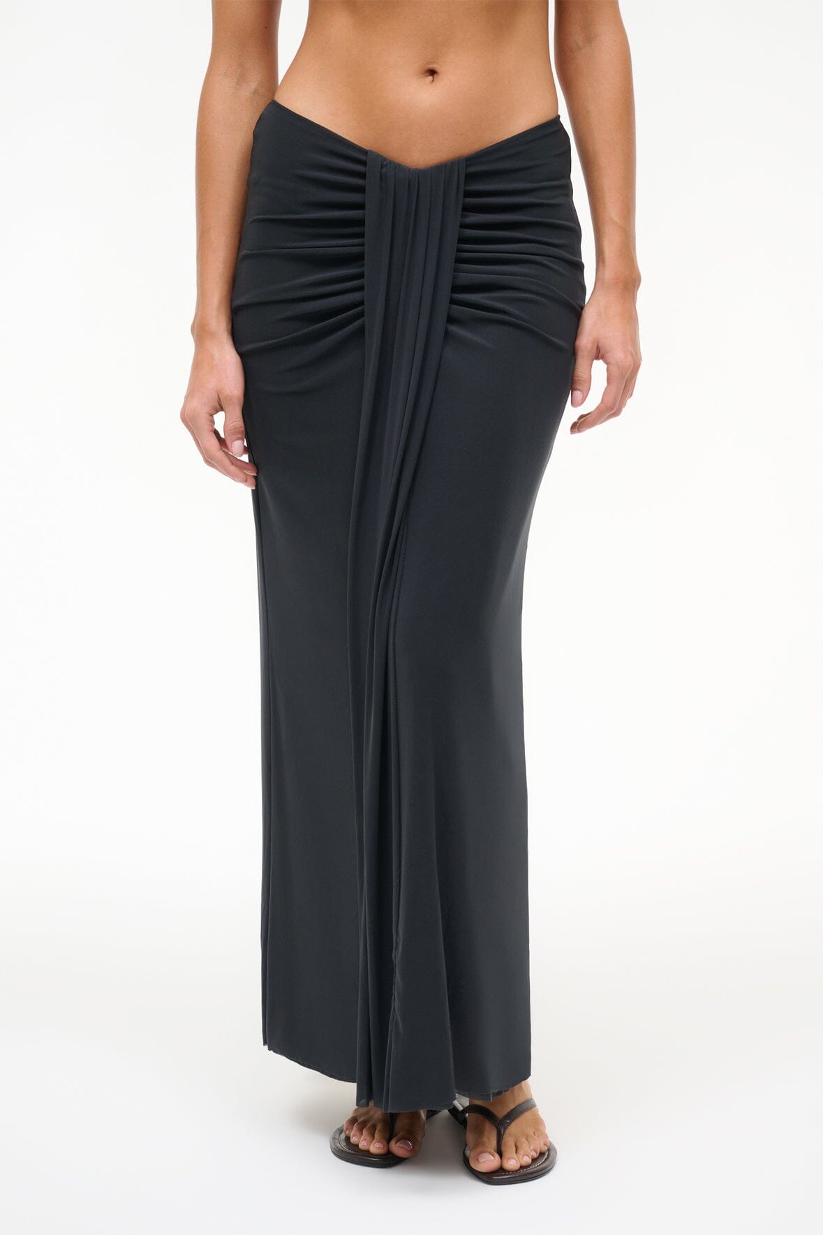 Soraya Mesh Skirt Black | STAUD Customer Favorite