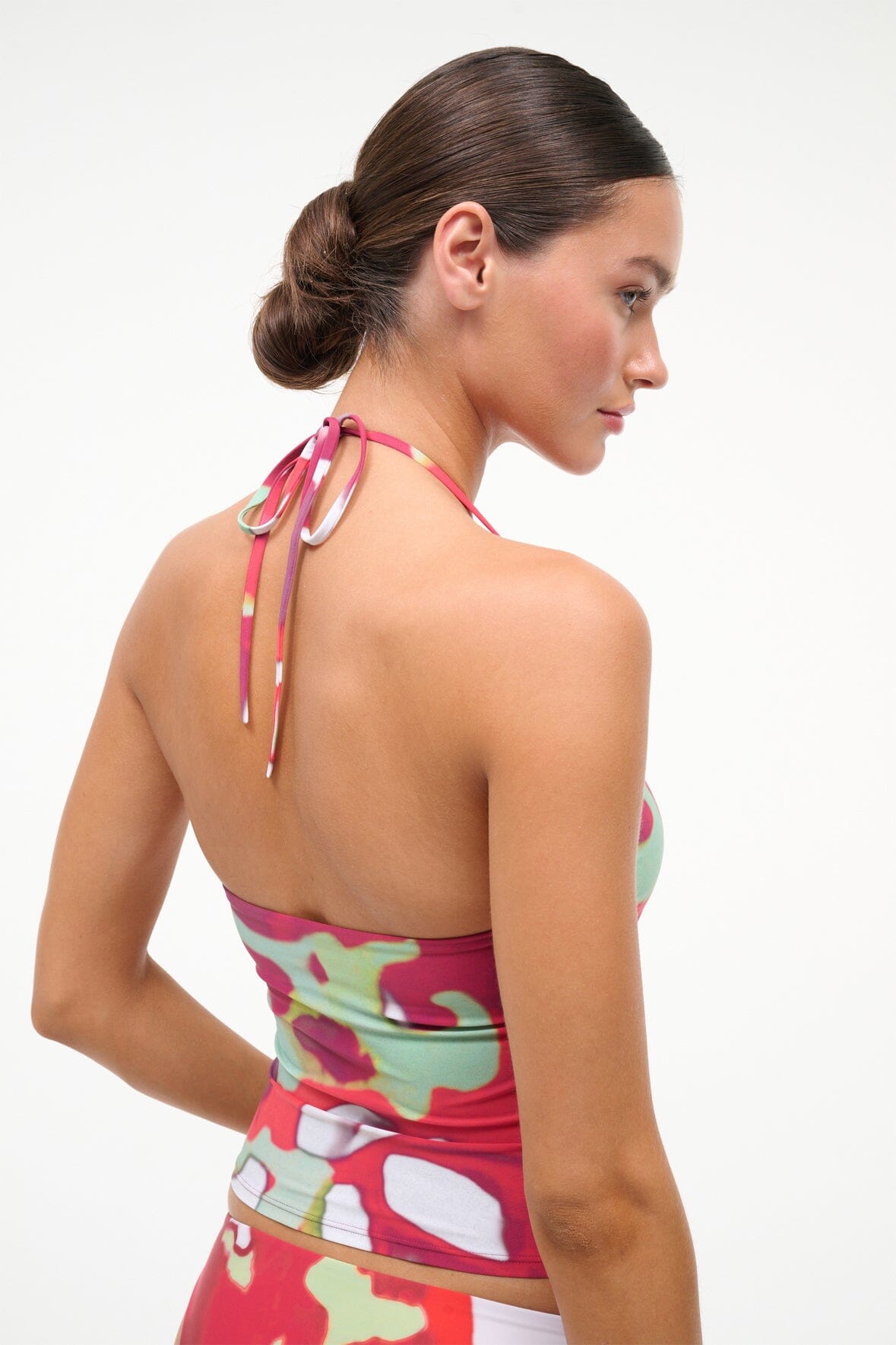 Laird Tankini Top Red Zone | STAUD Trusted