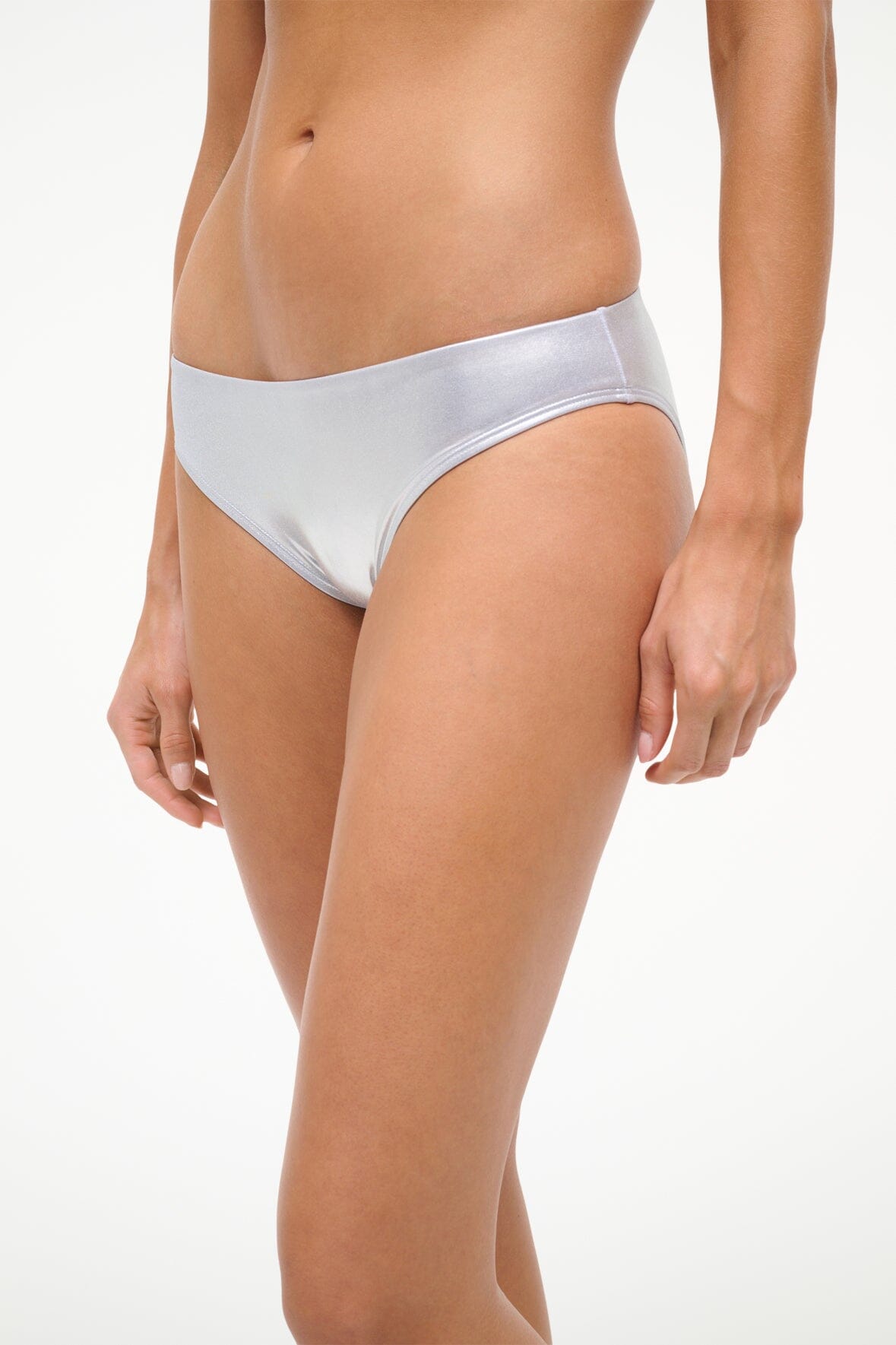 Coto Bikini Bottom Silver | STAUD Customer Favorite