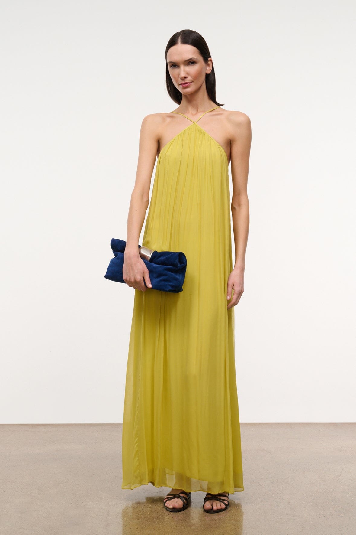 Dasha Dress Citron | STAUD Essential