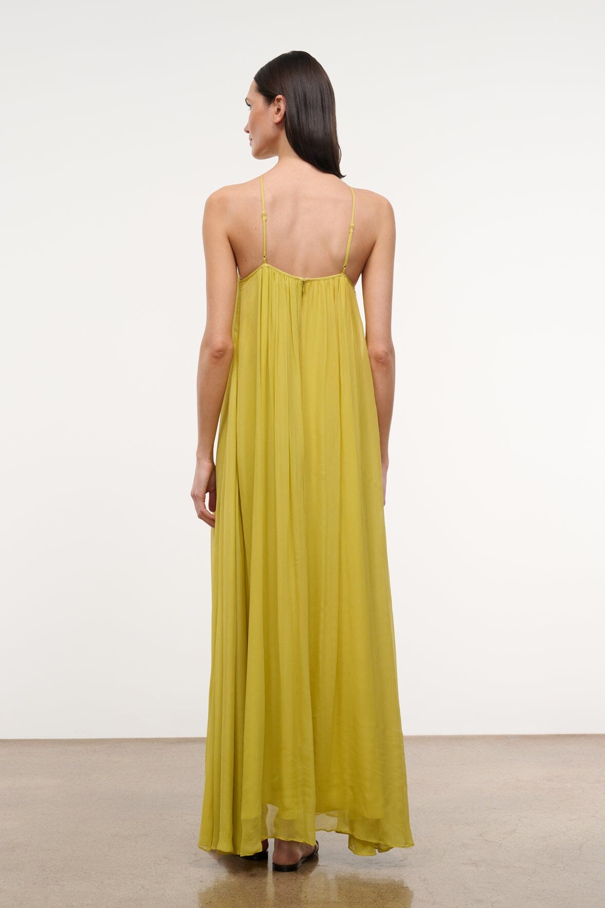 Dasha Dress Citron | STAUD Essential