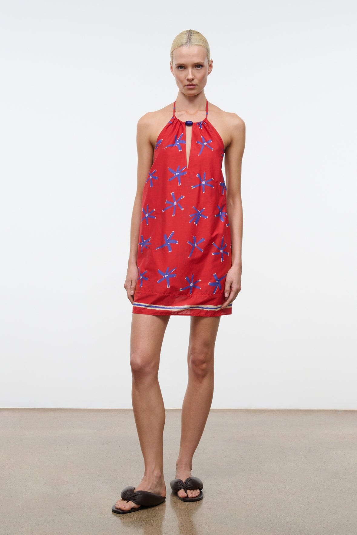 Dani Dress Painted Foulard | STAUD Quality