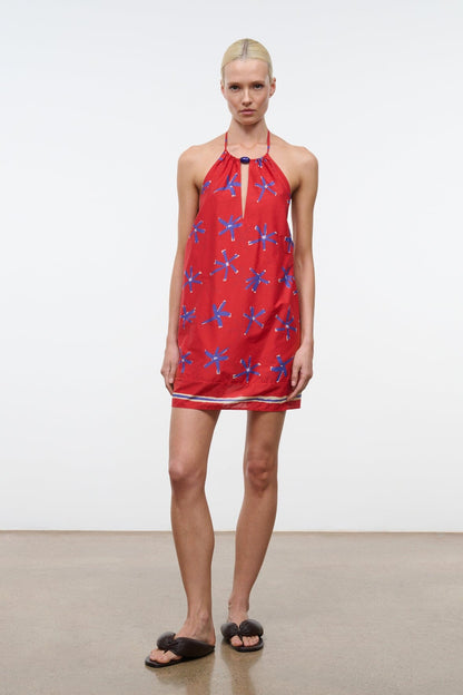 Dani Dress Painted Foulard | STAUD Quality