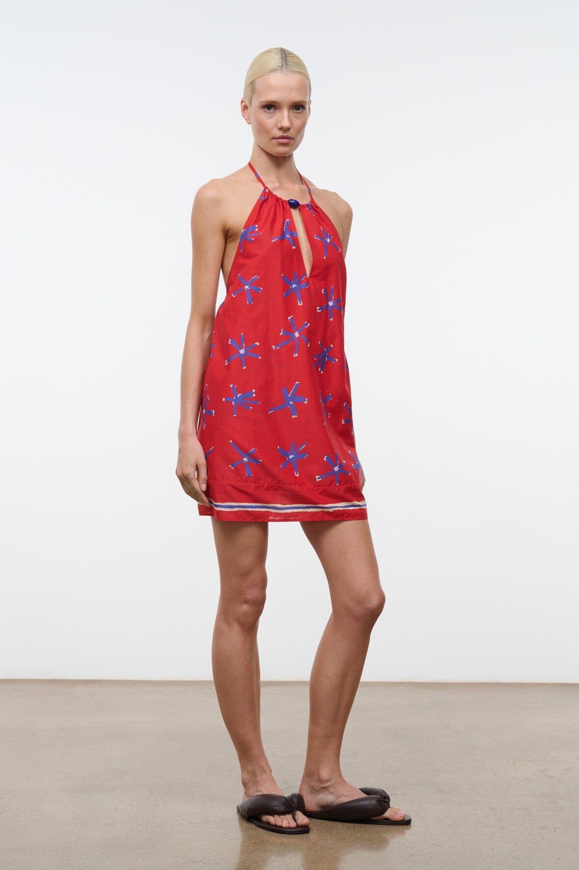 Dani Dress Painted Foulard | STAUD Quality