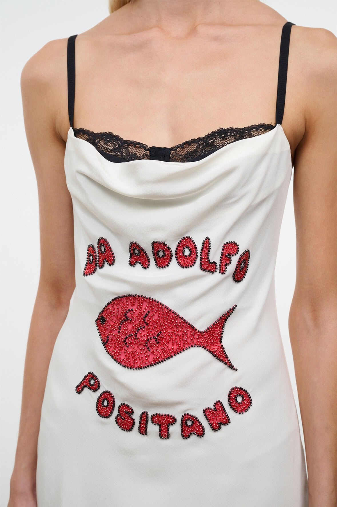 Evangeline Silk Mini Dress Da Adolfo | STAUD Popular