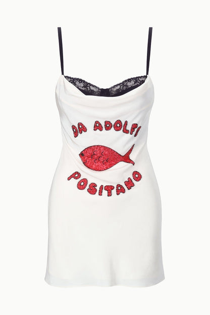 Evangeline Silk Mini Dress Da Adolfo | STAUD Popular