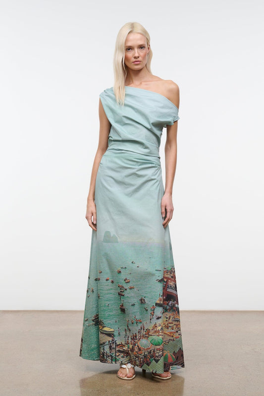Phare Maxi Dress Endless Summer | STAUD New