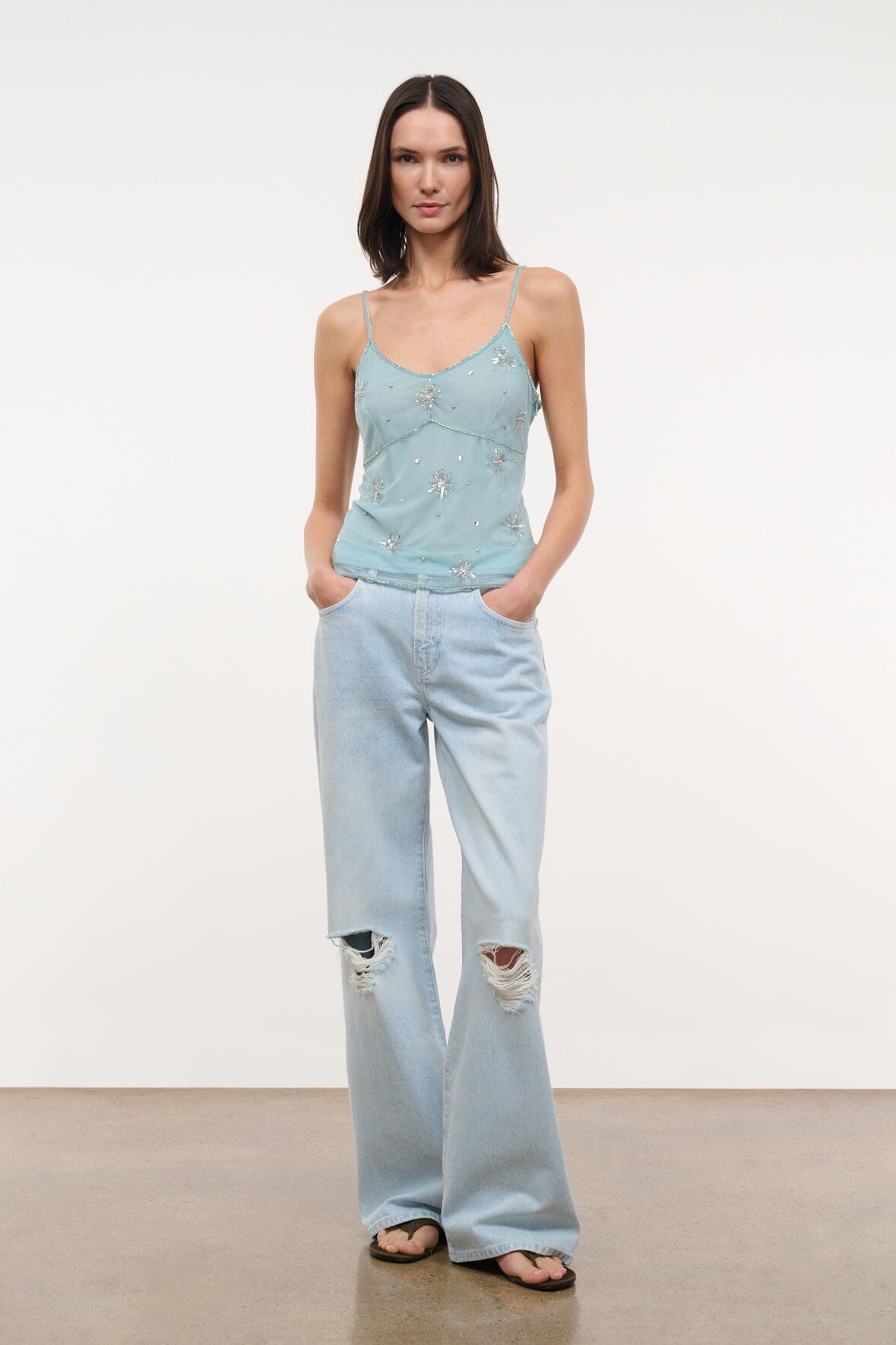 Azzurra Top Lakeside | STAUD Everyday