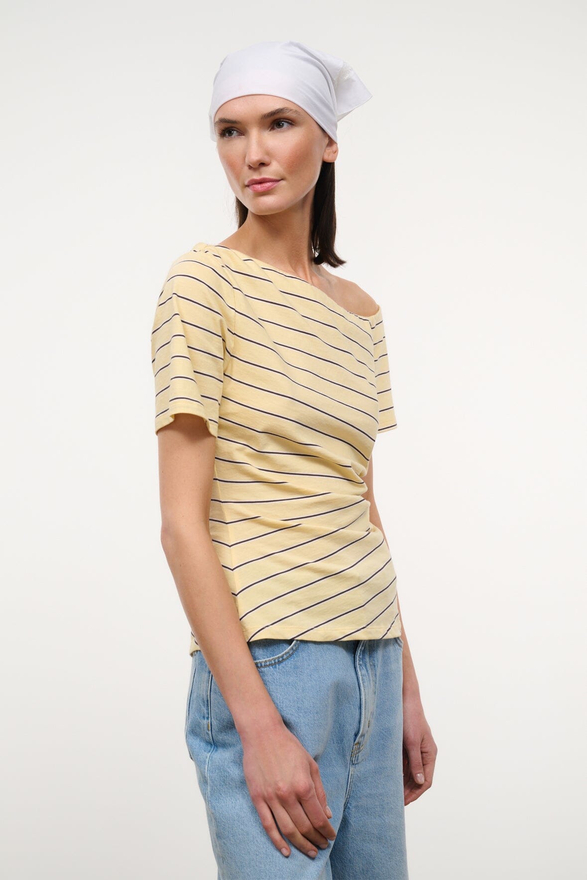 Carine Top Monday Stripe | STAUD Signature