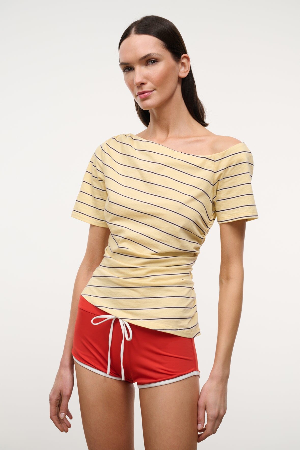 Carine Top Monday Stripe | STAUD Signature