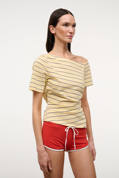 Carine Top Monday Stripe | STAUD Signature