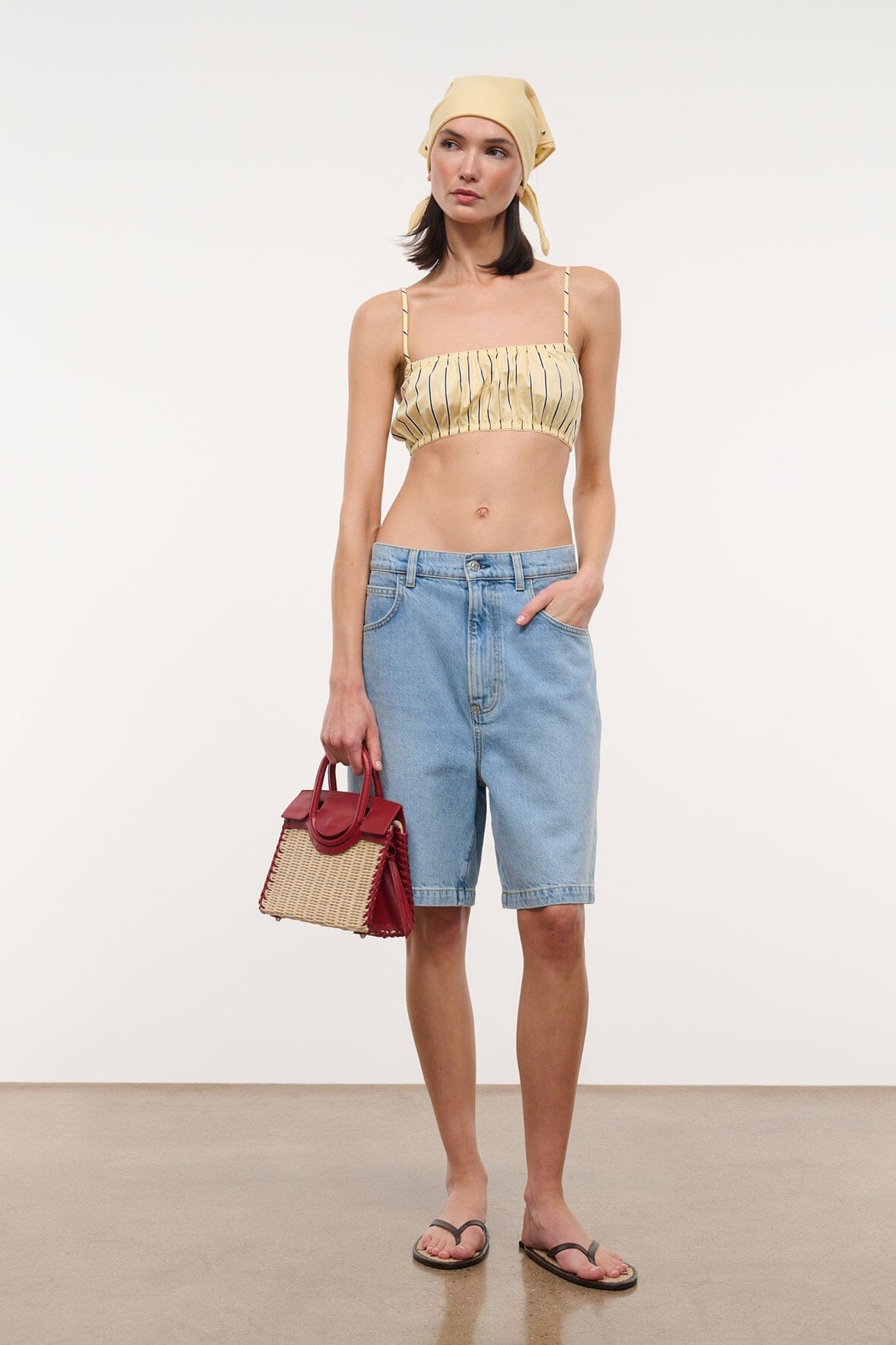 Fiore Top Monday Stripe | STAUD Hot Sale