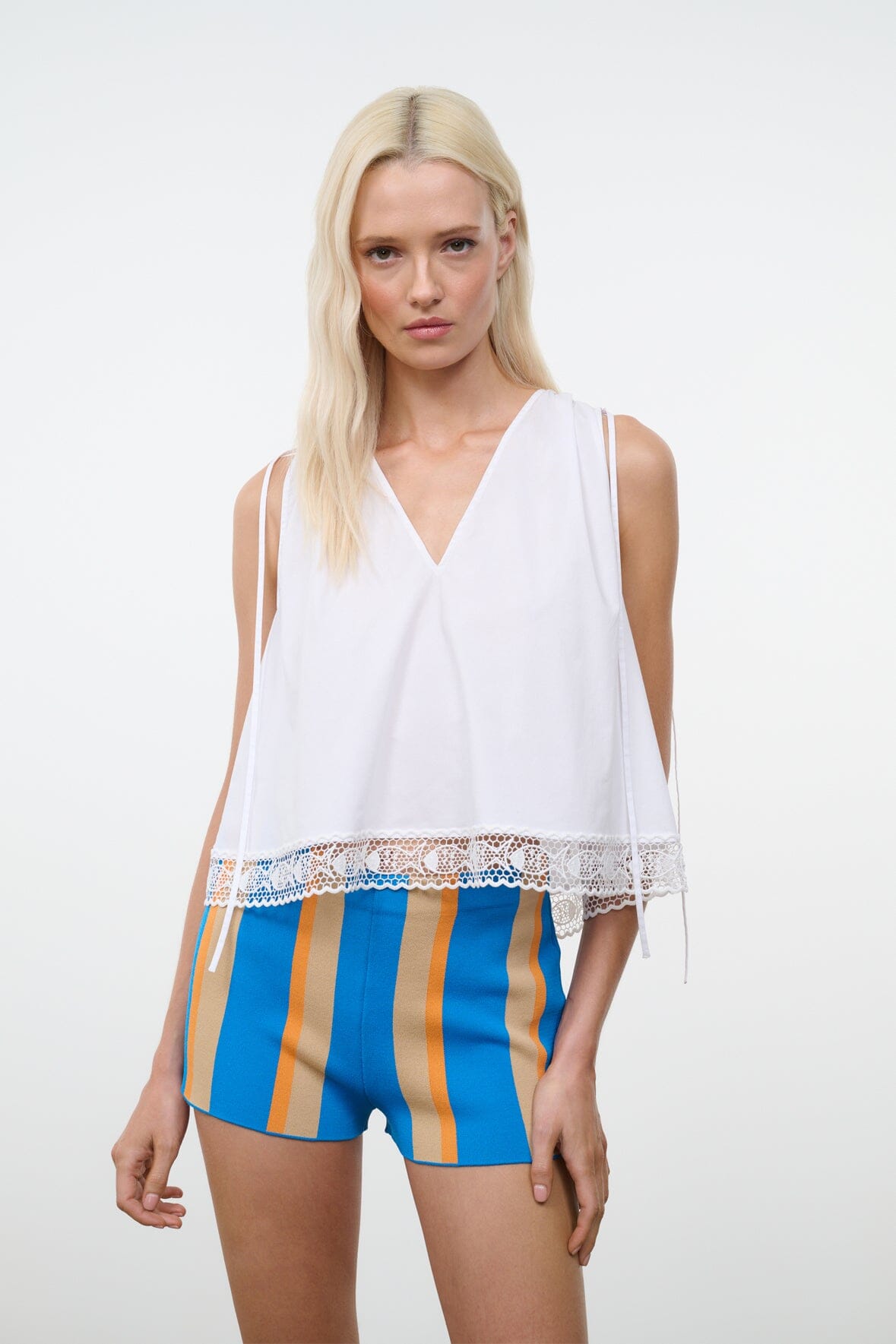 Elena Top White | STAUD Trending