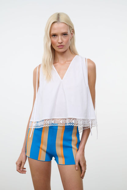 Elena Top White | STAUD Trending
