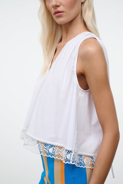 Elena Top White | STAUD Trending