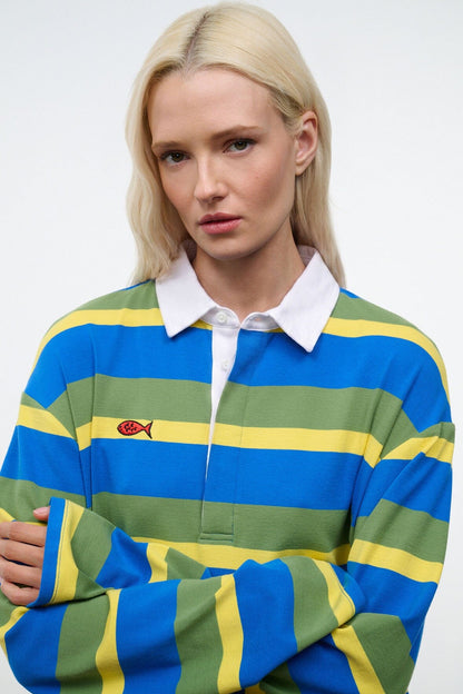Gavin Shirt Costa Stripe | STAUD New