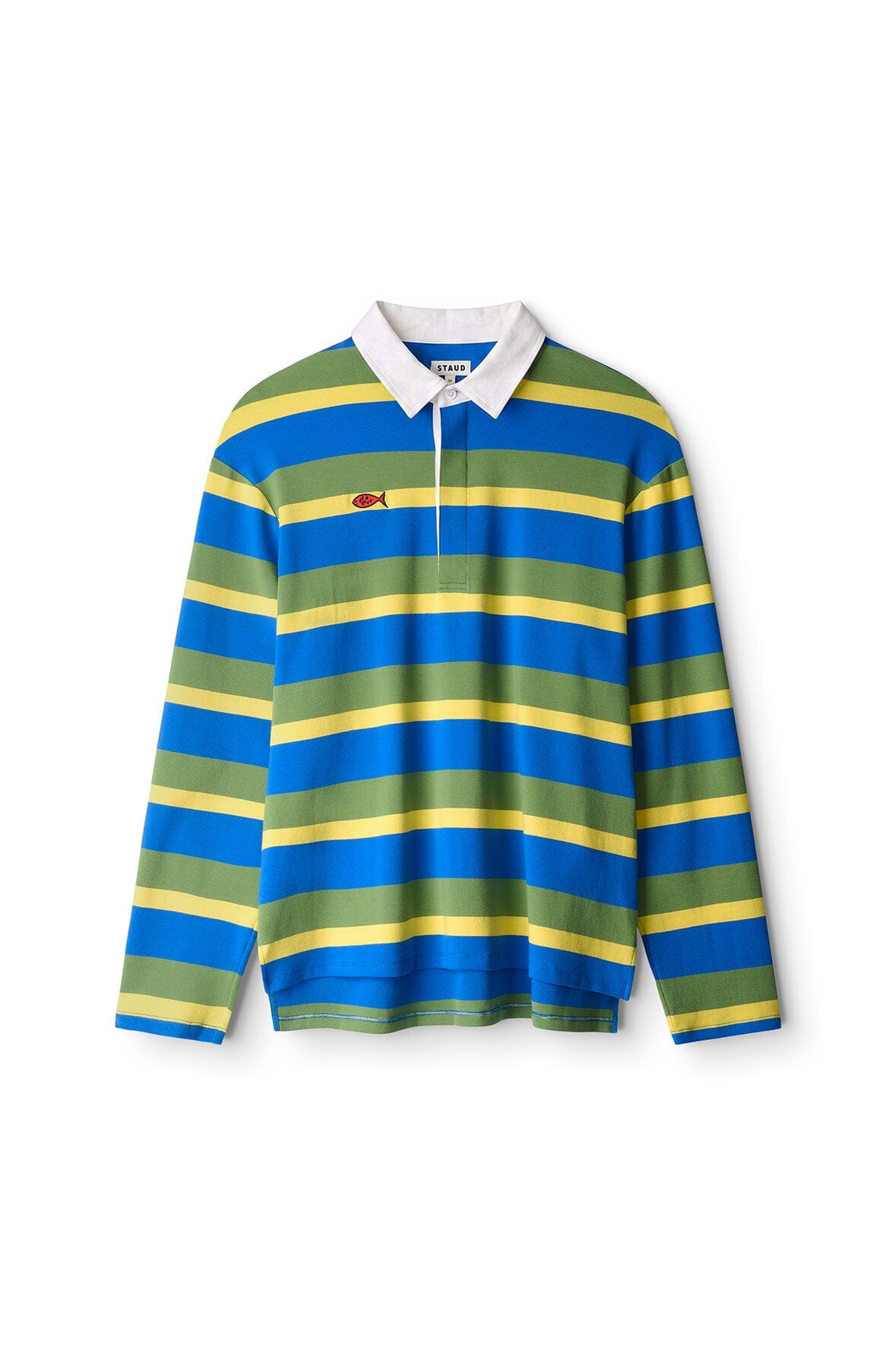 Gavin Shirt Costa Stripe | STAUD New
