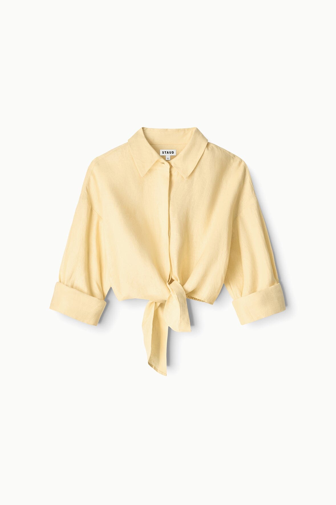 Lisa Linen Top Butter | STAUD Smart Buy