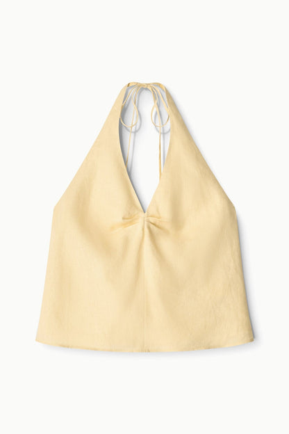 Corso Linen Top Butter | STAUD Recommended