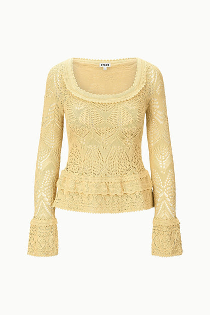 Rozella Top Butter | STAUD Value