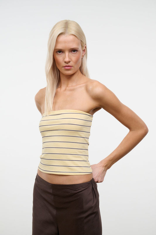 Amelia Top Monday Stripe | STAUD Special Offer