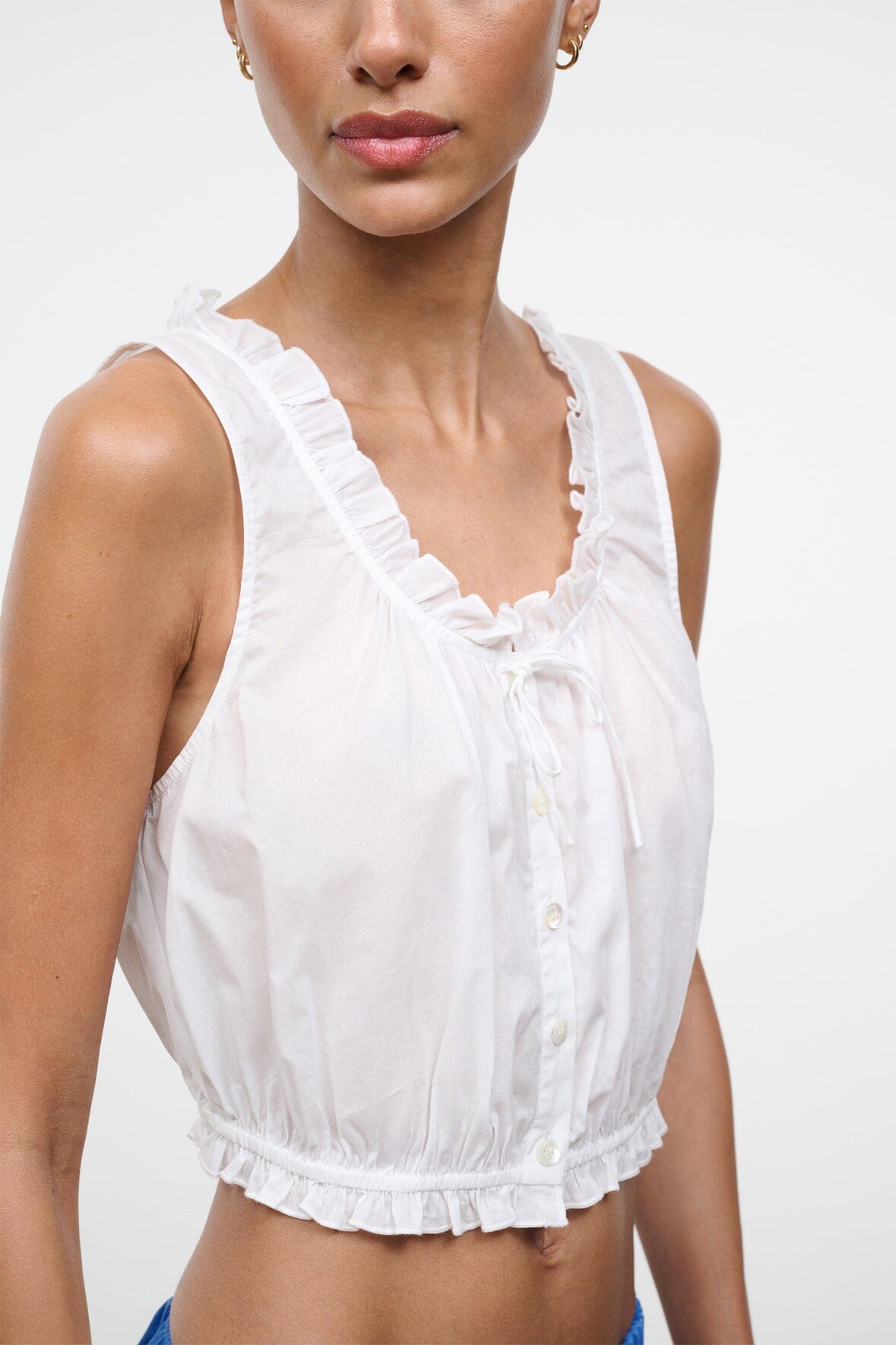 Sicilia Top Ivory | STAUD Great Value