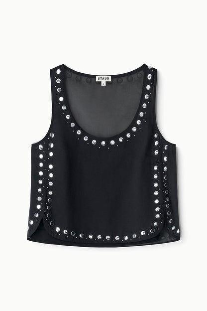 Cara Top Black Studs | STAUD New