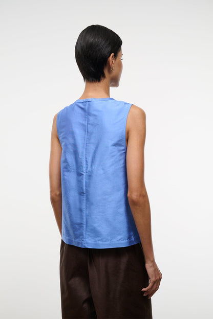 Sami Silk Top Coast | STAUD Great Value
